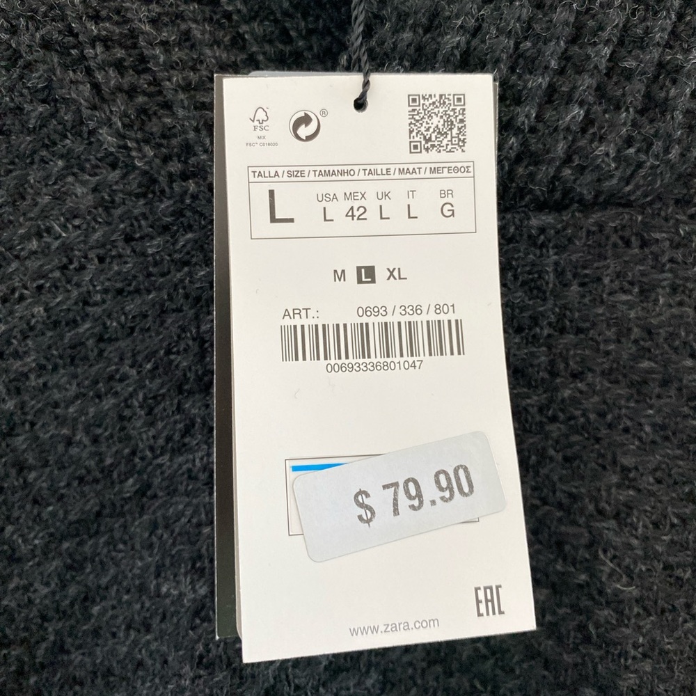 Zara sweater - Picture 3 of 4